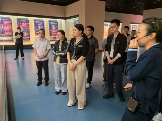 市投资创业中心组织参观“山河铭记  丰碑永驻——六安抗战历史记忆”专题展览